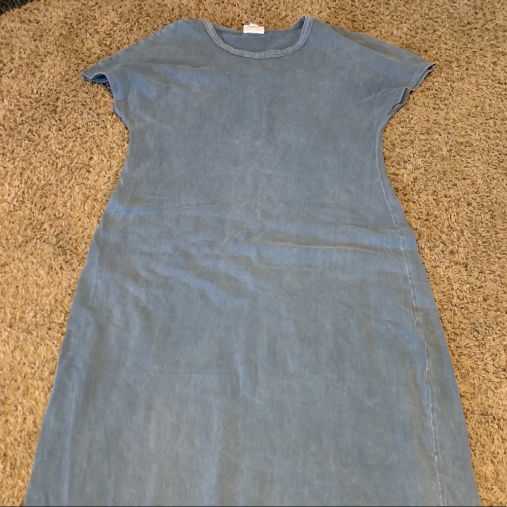 LuLaRoe acid wash blue Maria